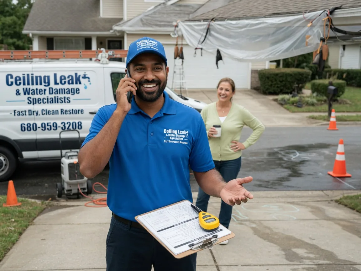 Ceiling Leak Cleanup Fairmont, NC FAQs